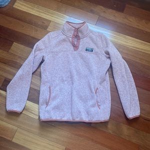 LL Bean quarter button sweater - size small regular